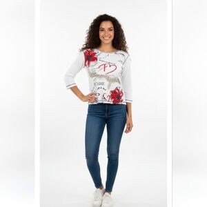 ❤️ Koret Heart-to-Heart Lightweight Top | Romantic & Effortlessly Chic ❤️